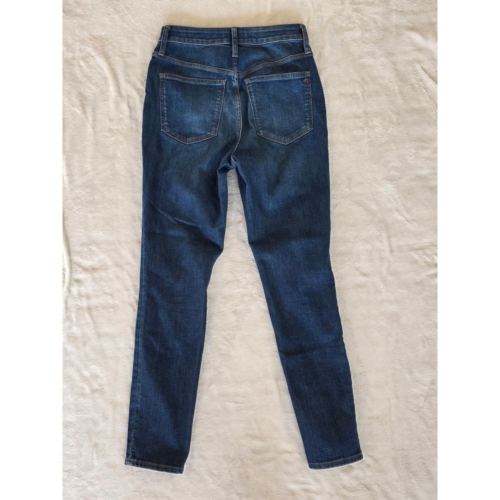 Madewell Curvy High Rise Skinny Jeans Dark Wash Size 29 - Picture 8 of 8